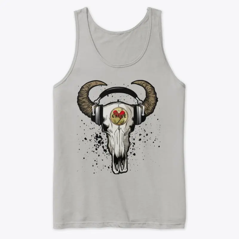 Cow Skull Tank Top