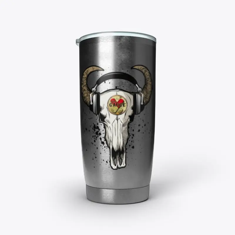 Cow Skull Tumbler